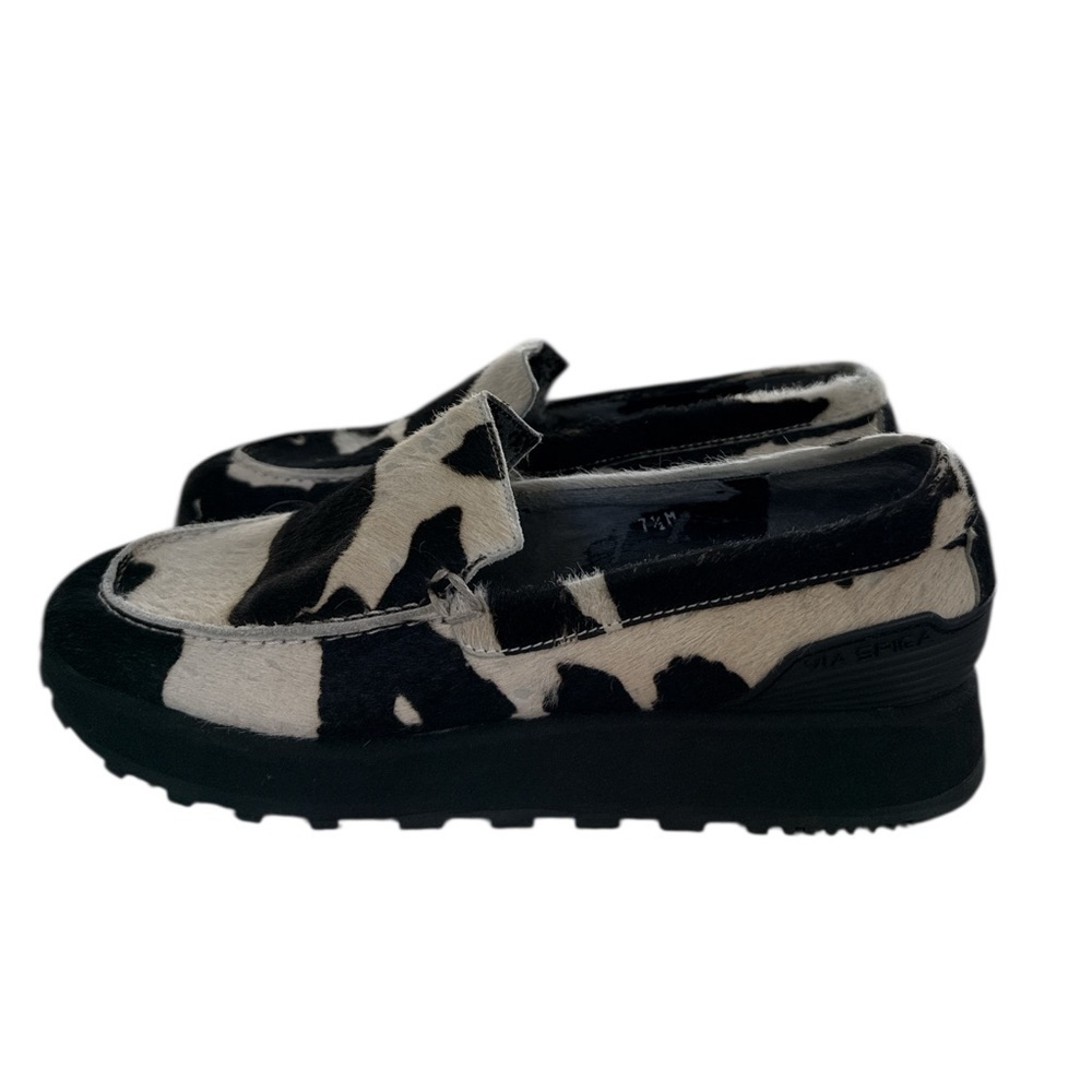 Via Spiga Animal Print Loafer Slip On
